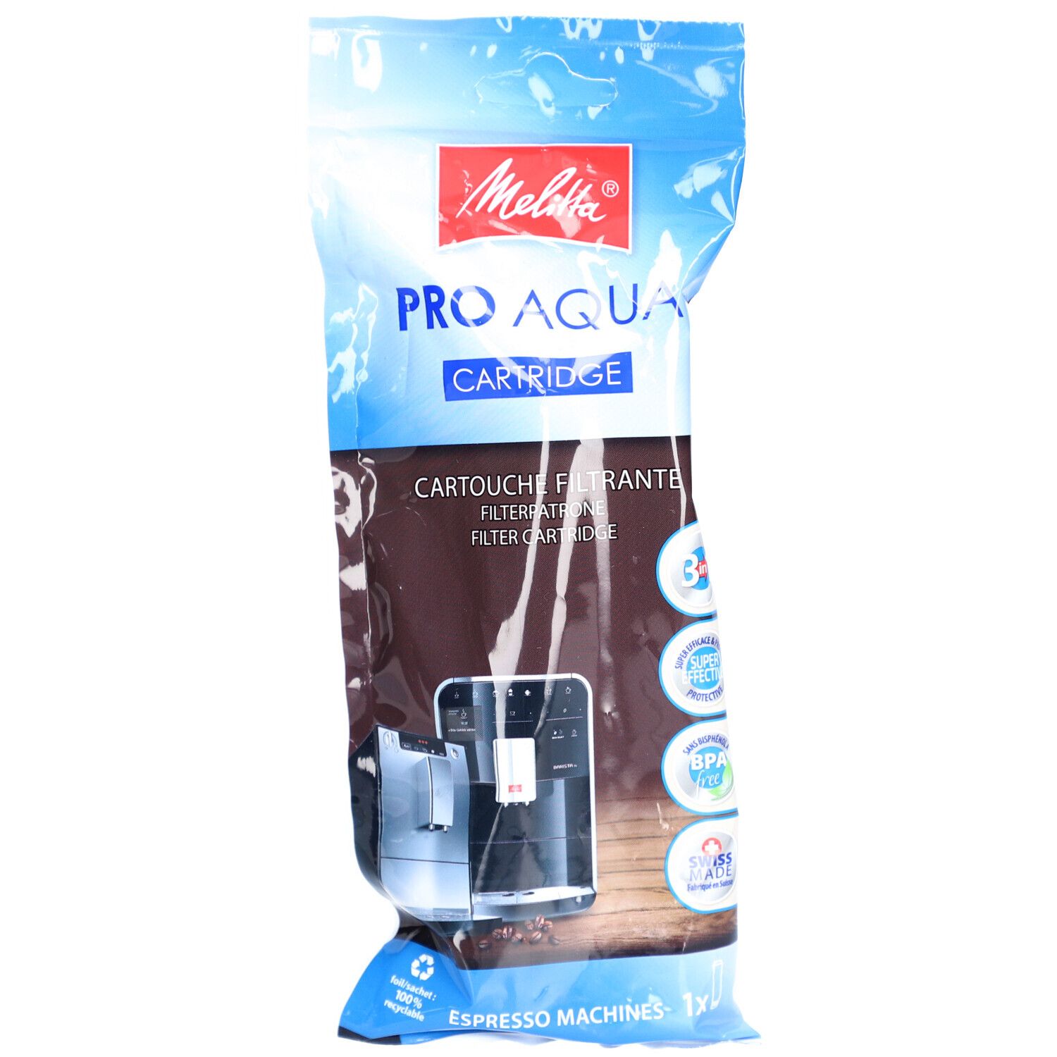 Swirl Melitta Proaqua Wasserfilter Für Esspressomaschinen Filter 1 St