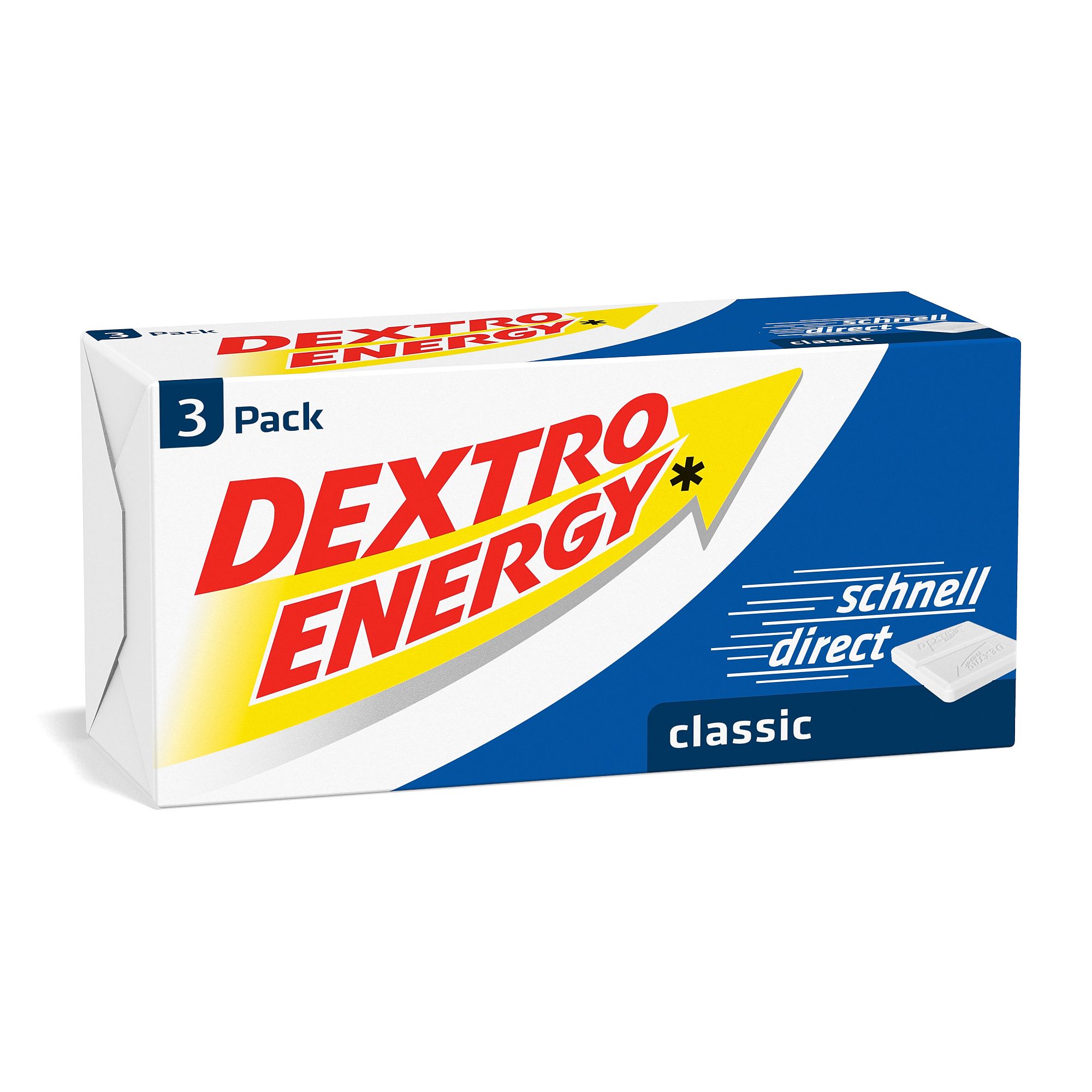 Dextro Energy Classic Stange Würfel 3 St