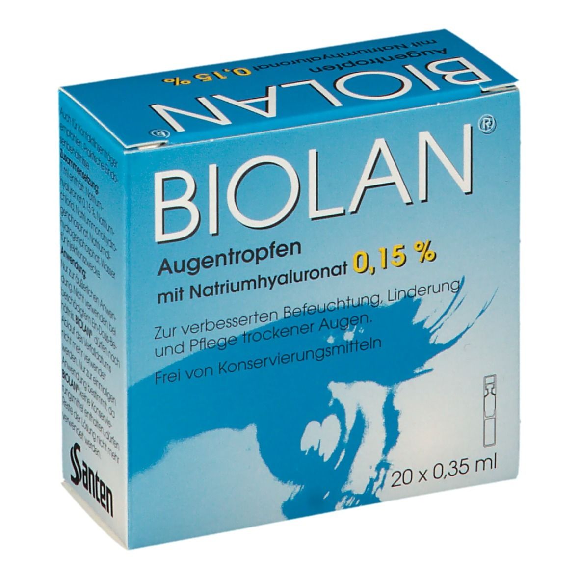 Biolan® Augentropfen Einzeldosispipetten 20x0,35 ml