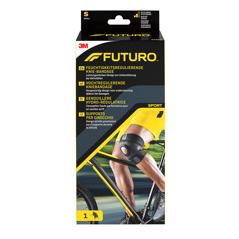 Futuro™ Sport feuchtigkeitsregulierende Knie Bandage S Bandage(s) 1 St