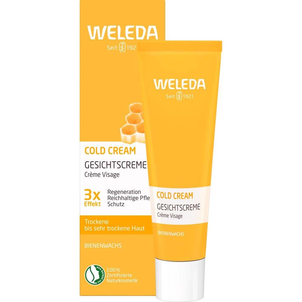 Weleda Coldcream Gesichtscreme - Pflegt Und Schützt Intensiv Trockene Bis Sehr Haut Creme 30 Ml Unisex