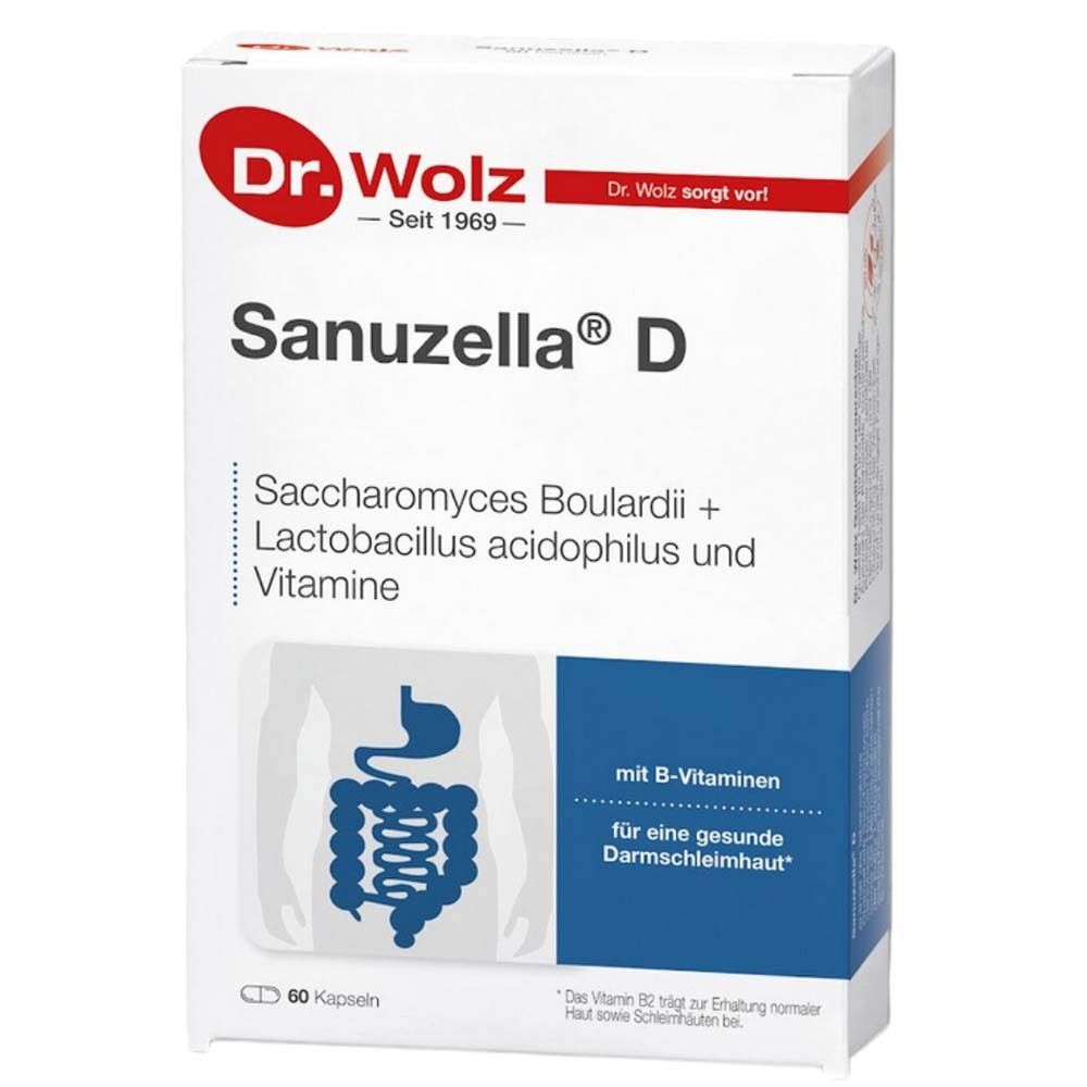 Dr. Wolz Kinder Sanuzella® D Kapseln 60 St