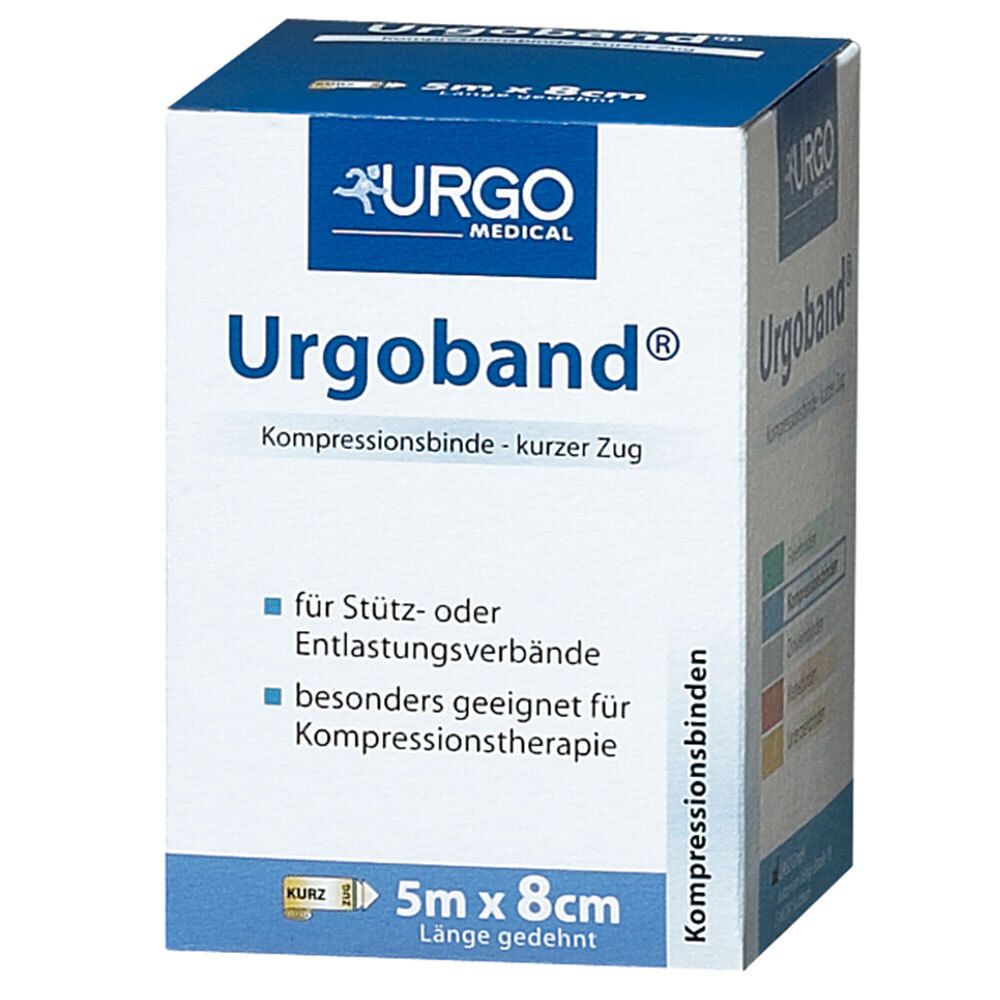 Urgoband® Kompressionsbinden mit kurzem Zug 8 cm x 5 m Binden 1 St