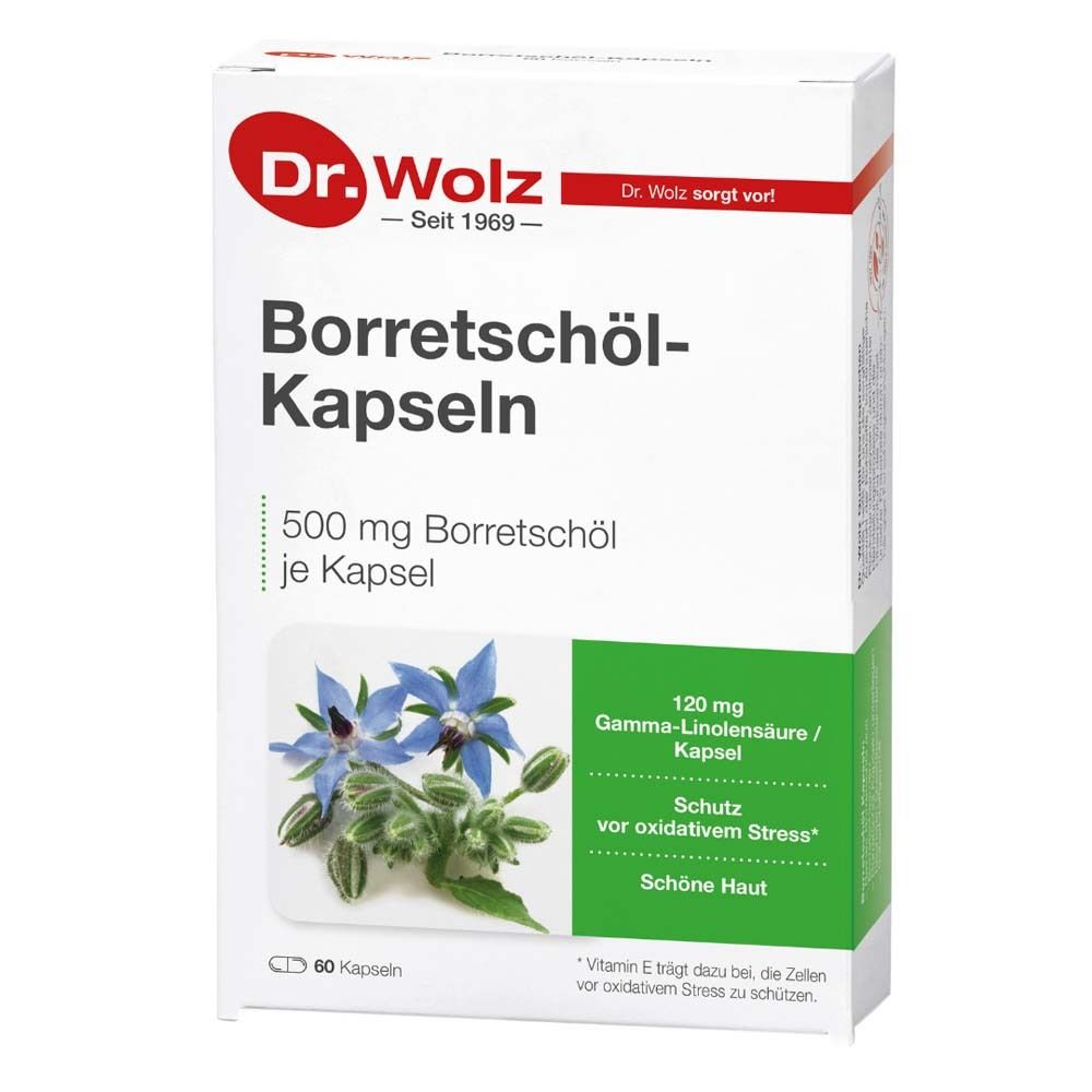 Dr. Wolz Borretschöl-Kapseln Kapseln 60 St