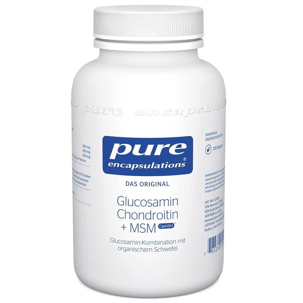 Pure Encapsulations® Glucosamin+Chondroitin+MSM Kapseln 120 St