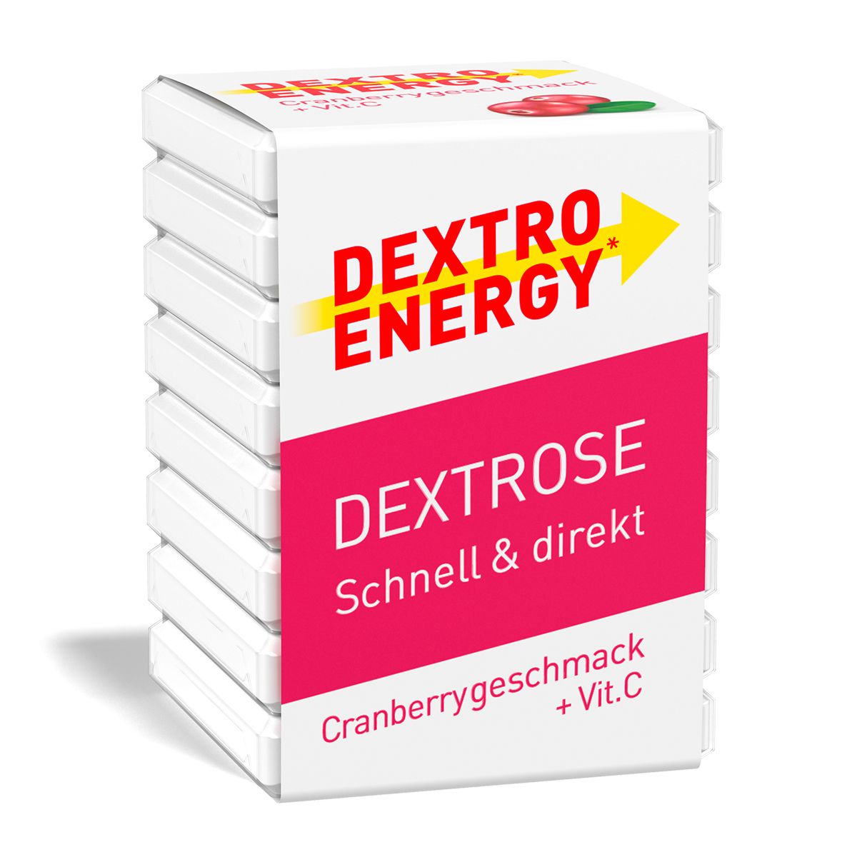 Dextro Energy Cranberry Täfelchen 46 G