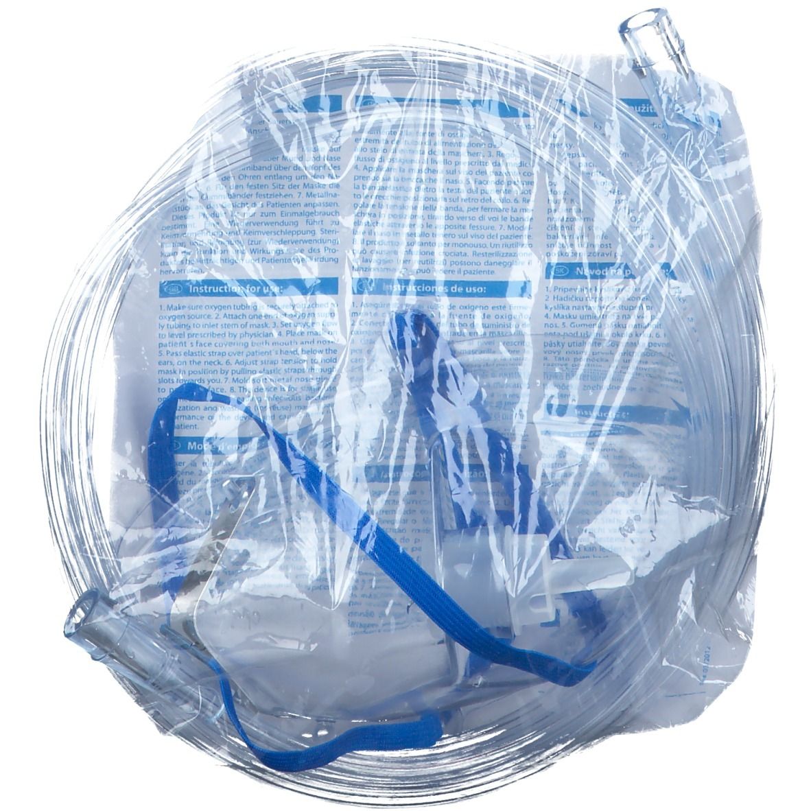 Dahlhausen® Sauerstoffmaske mit Sicherheitsschlauch Maske 1 St