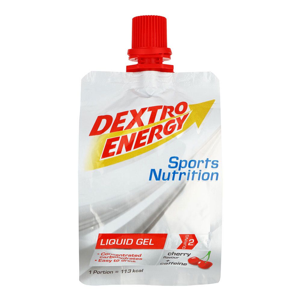 Dextro Energy Liquid Gel Kirsche-Koffein 60 Ml