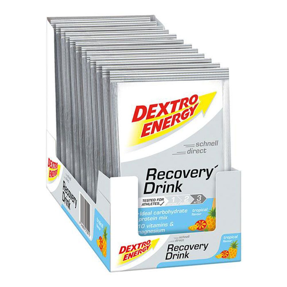 Dextro Energy Recovery Drink, Tropical Pulver 14X44,5 G
