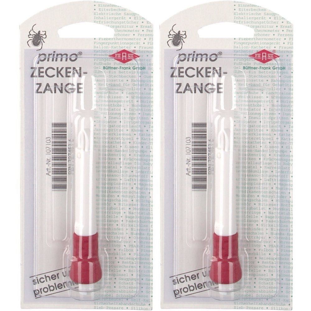 Frank® Zeckenzange primo® 2x1 St