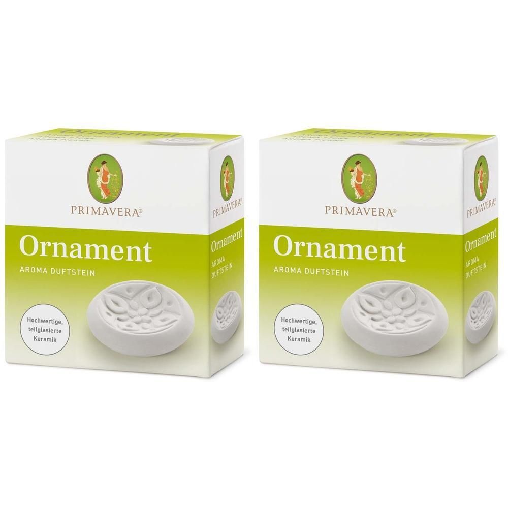 Primavera® Aroma Duftstein Ornament aus Keramik 2x1 St