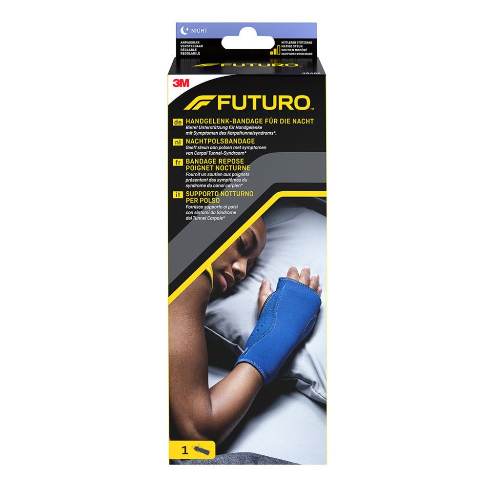 Futuro™ Night Handgelenksbandage für die Nacht Bandage(s) 1 St blau