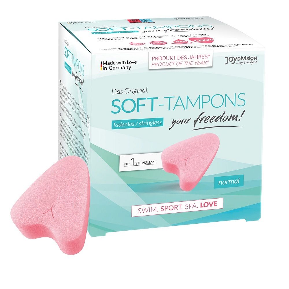 Soft Tampons Normal Tampon 3 St rosa Frauen