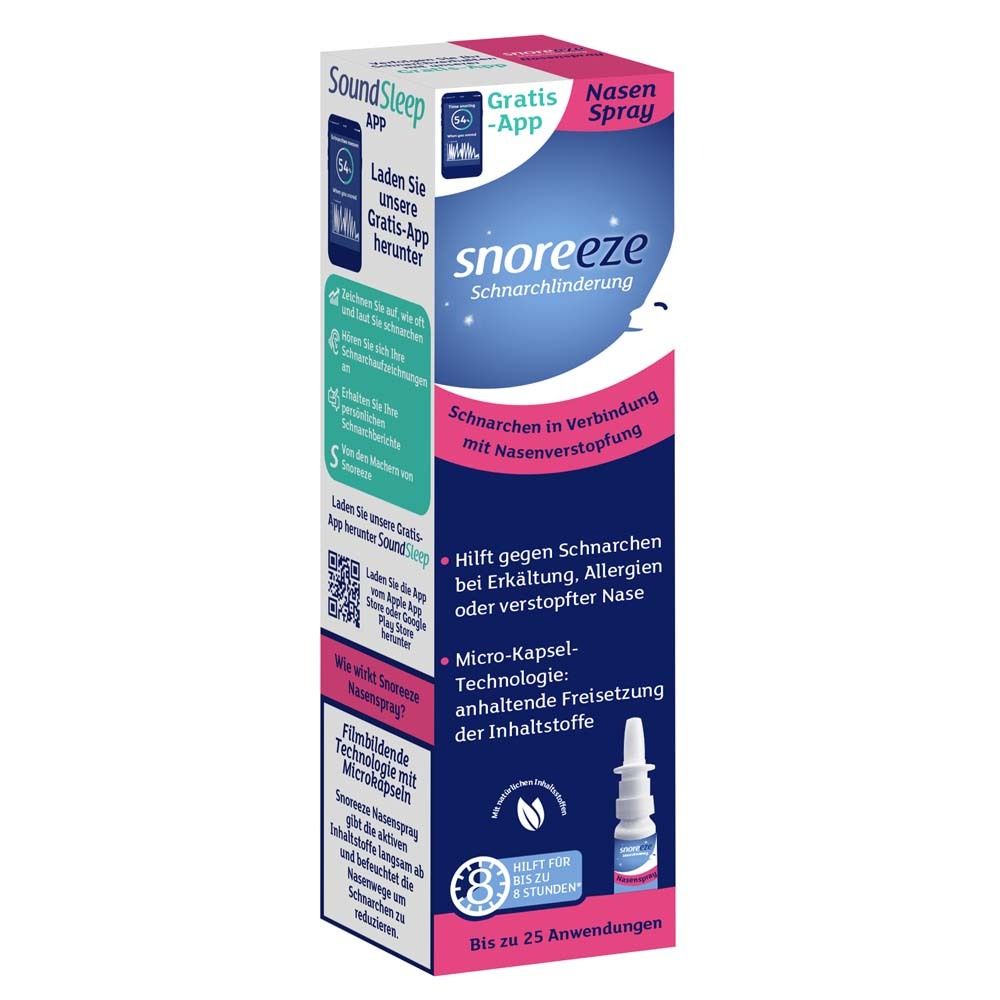 snoreeze Schnarchlinderung Nasenspray 10 ml