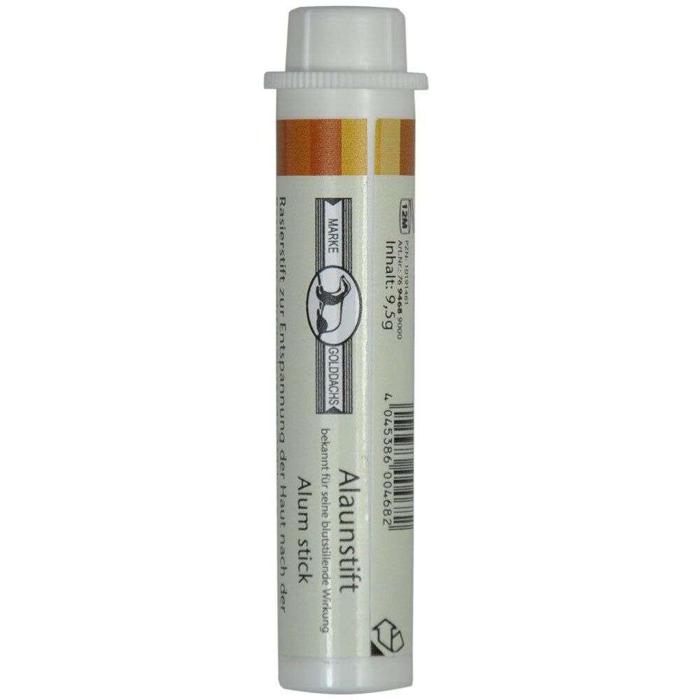 Golddachs Alaunstift mit Schutzhülle, 9,5g Stifte 1 St Unisex