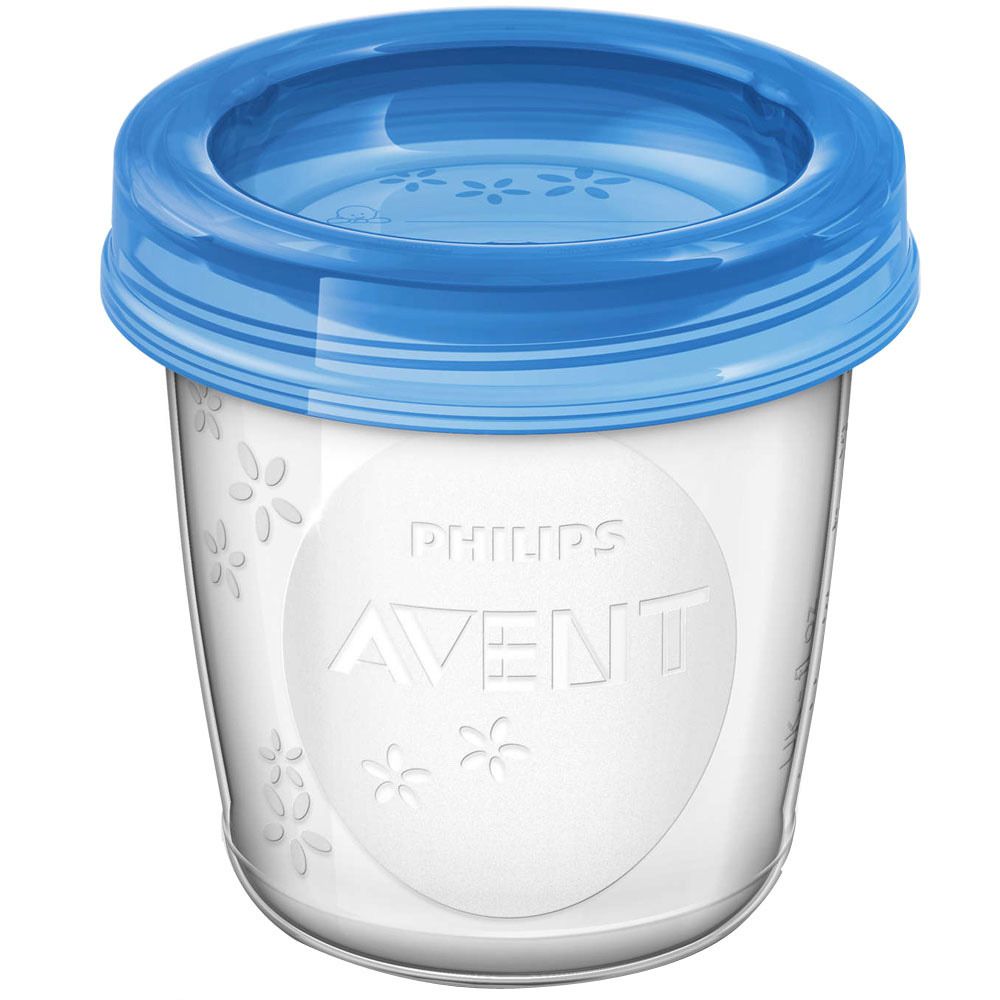 Philips Baby Philips® Avent Aufbewahrungssystem Für Muttermilch Becher 5X180 Ml