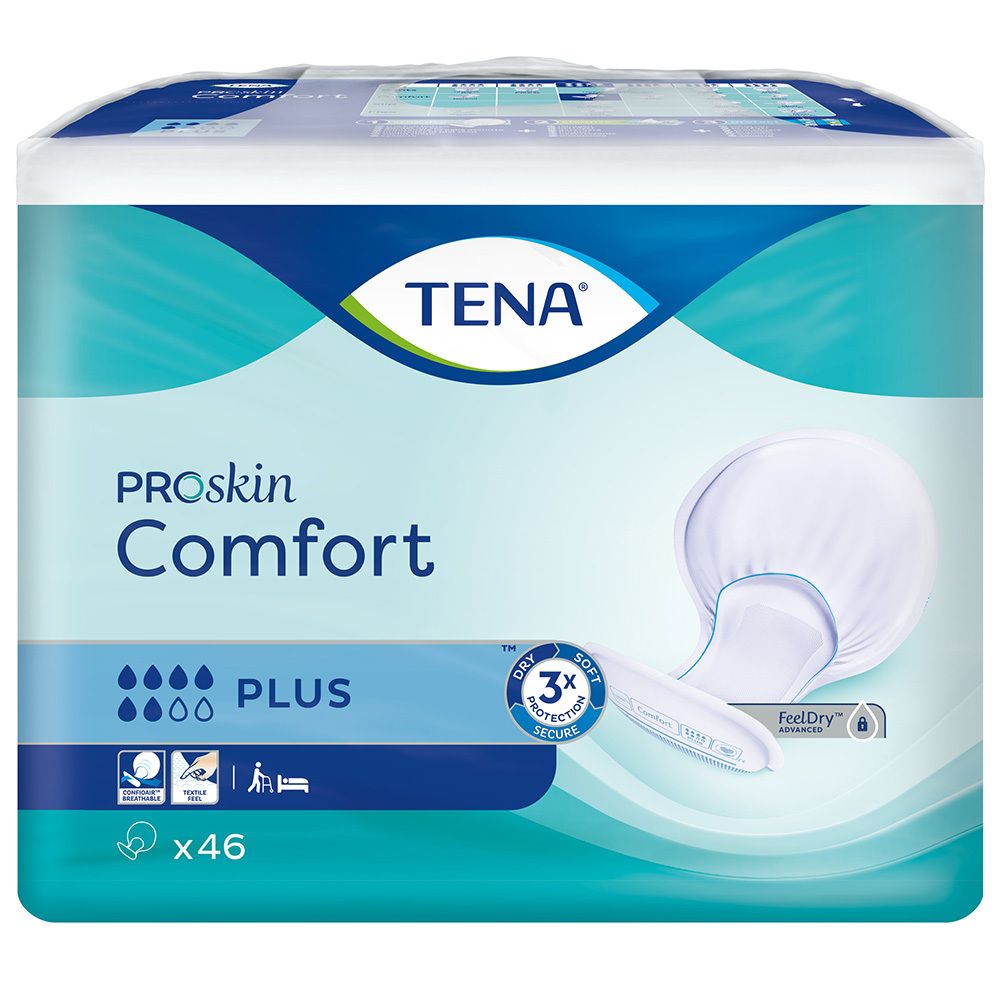 Tena Comfort Plus Einlagen 2x46 St weiss Unisex