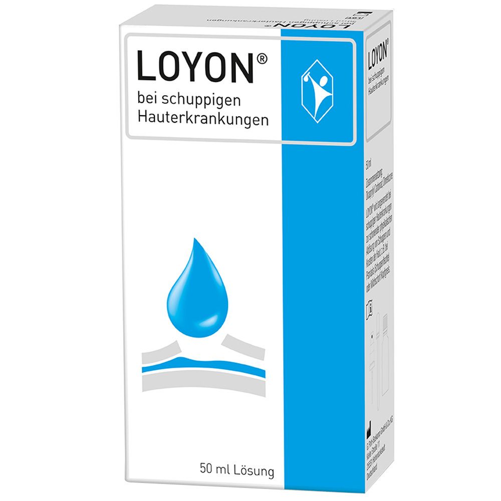 Loyon bei Schuppenflechte, Milchschorf und Kopfgneis Lösung 50 ml
