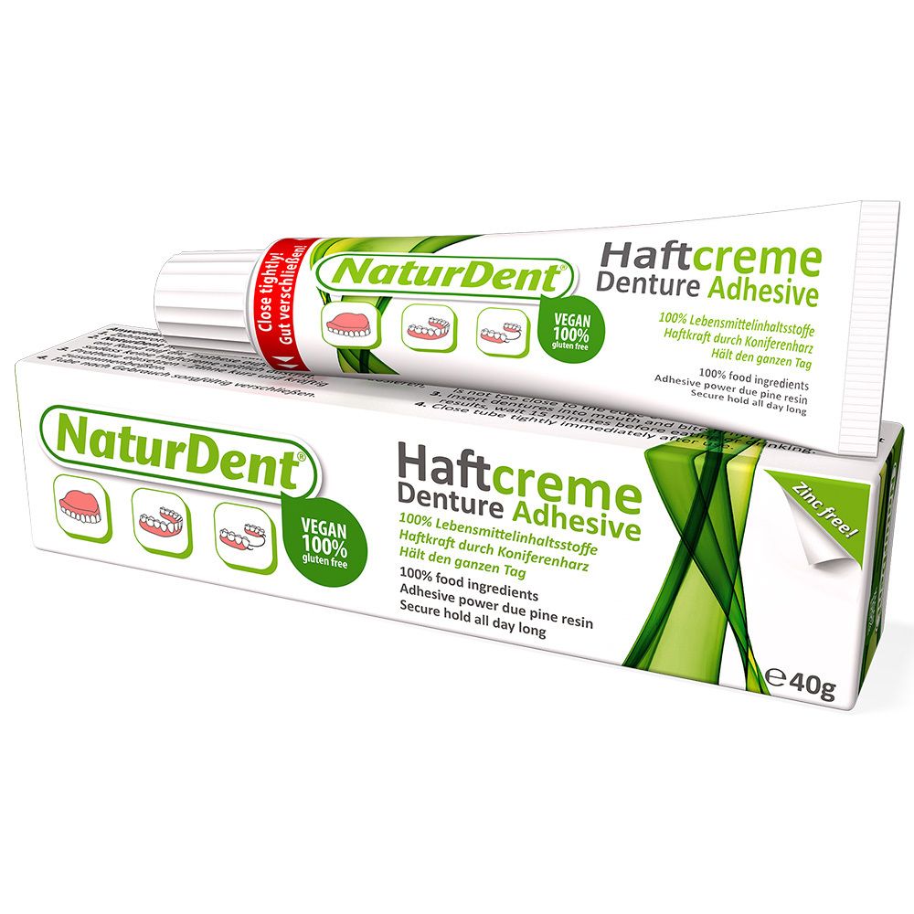 NaturDent® Haftcreme für die Zahnprothese Creme 40 g