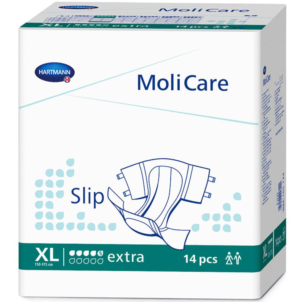 MoliCare® Slip extra Gr. XL Einweghosen 4x14 St weiss Unisex