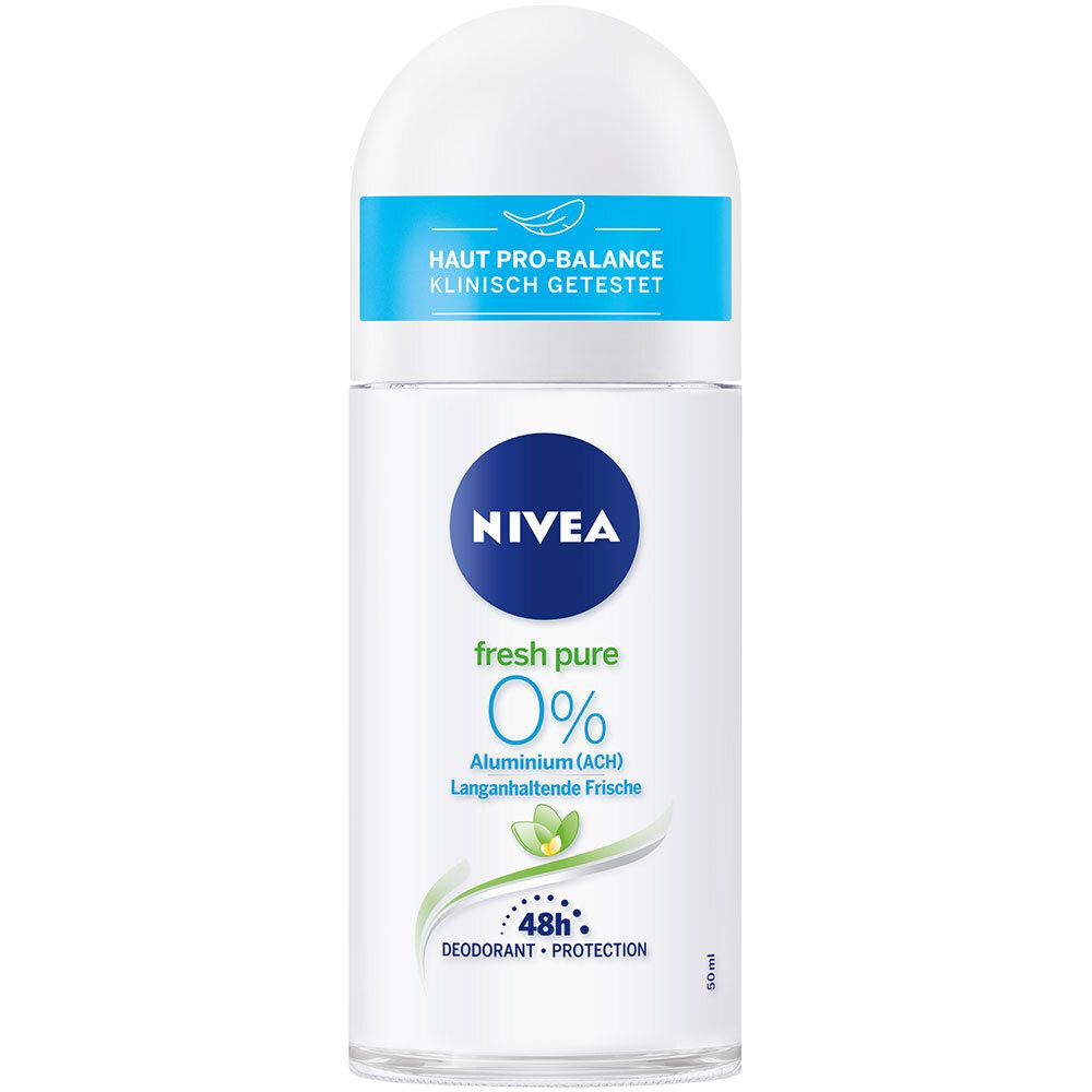 Nivea Nivea® Fresh Pure Roll-On Flüssigkeit 50 Ml Größe 48