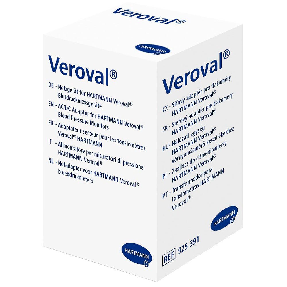 HartMänner Veroval® Netzgerät für Oberarm-Blutdruckmessgeräte und Duo Control Gerät 1 St