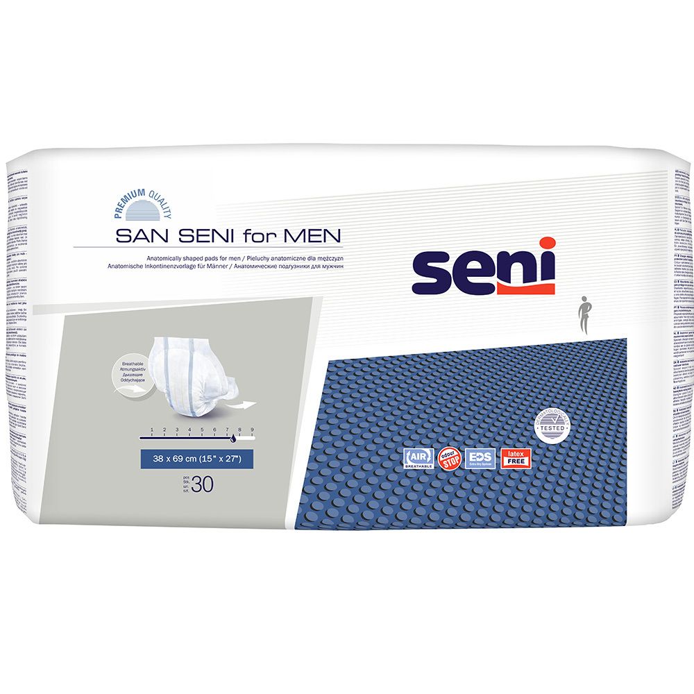 San Seni for Men Inkontinenzvorlage Einlagen 30 St weiss Männer