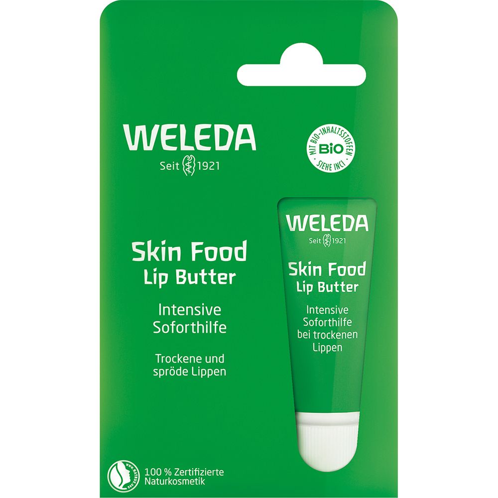 Weleda Lippenpflege Skin Food Lip Butter - Reichhaltig & Nährend Bei Trockenen Lippen Lippenschutz 8 Ml Unisex