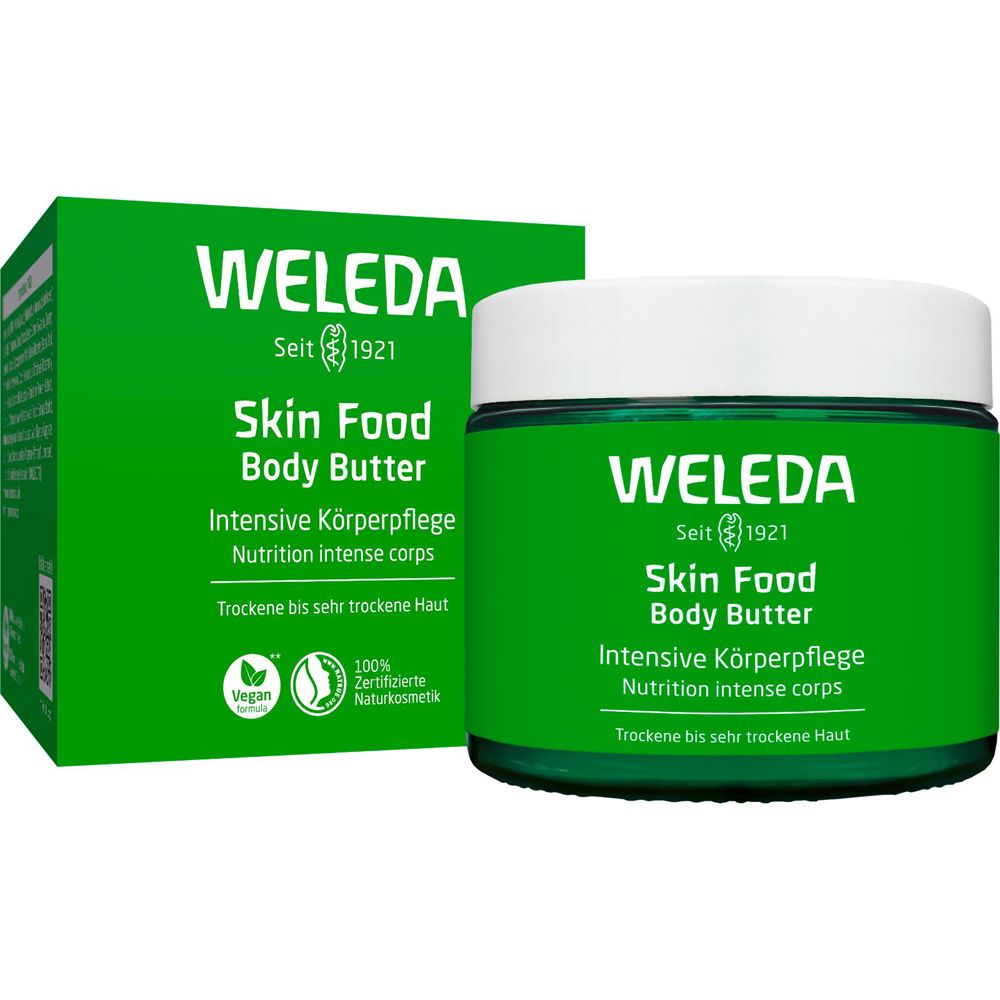 Weleda Körperbutter Skin Food Body Butter - Nährende, Schnell Einziehende Textur Für Trockene Haut Creme 150 Ml Unisex