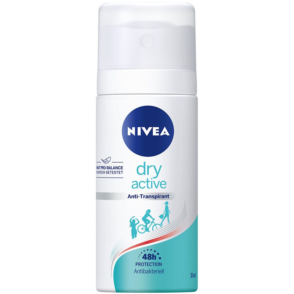 Nivea Nivea® Deo Dry Active Spray Deospray 35 Ml Unisex