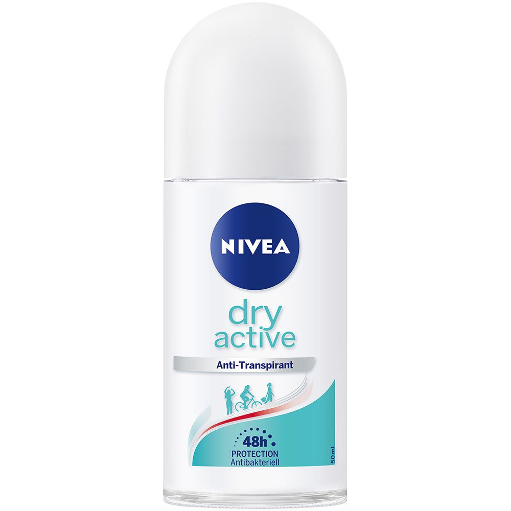 Nivea Nivea® Deo Anti-Transpirant Dry Active Roll-On Stifte 50 Ml Unisex