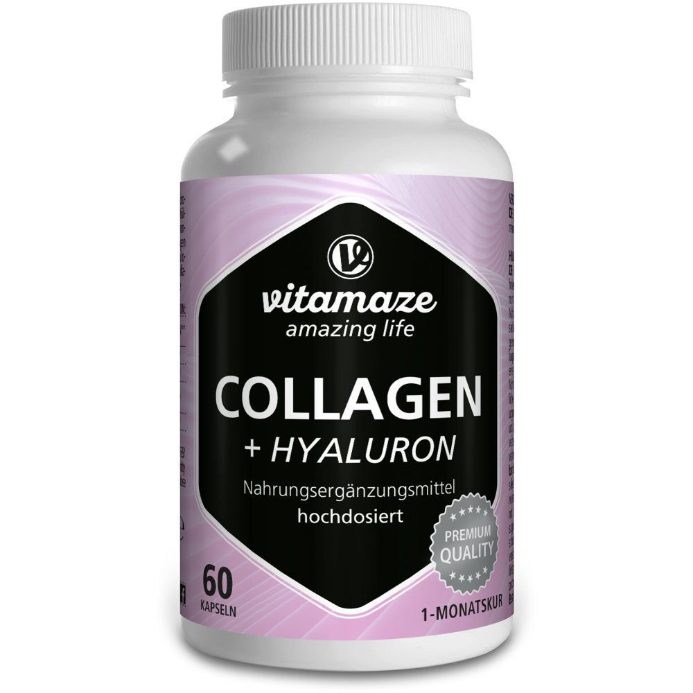 Vitamaze Kinder Collagen + Hyaluron Hochdosiert Kapseln 60 St