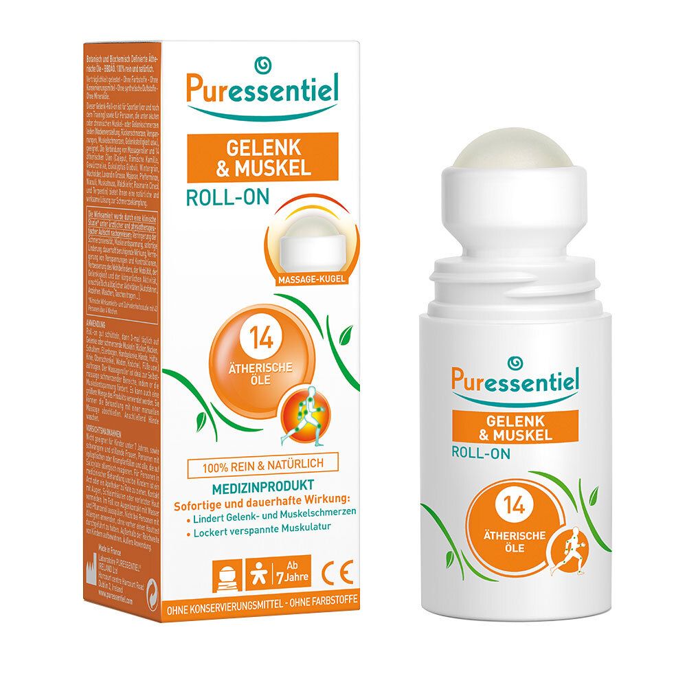 Puressentiel Kinder Gelenk & Muskel Roll-On Ätherisches Öl 75 Ml