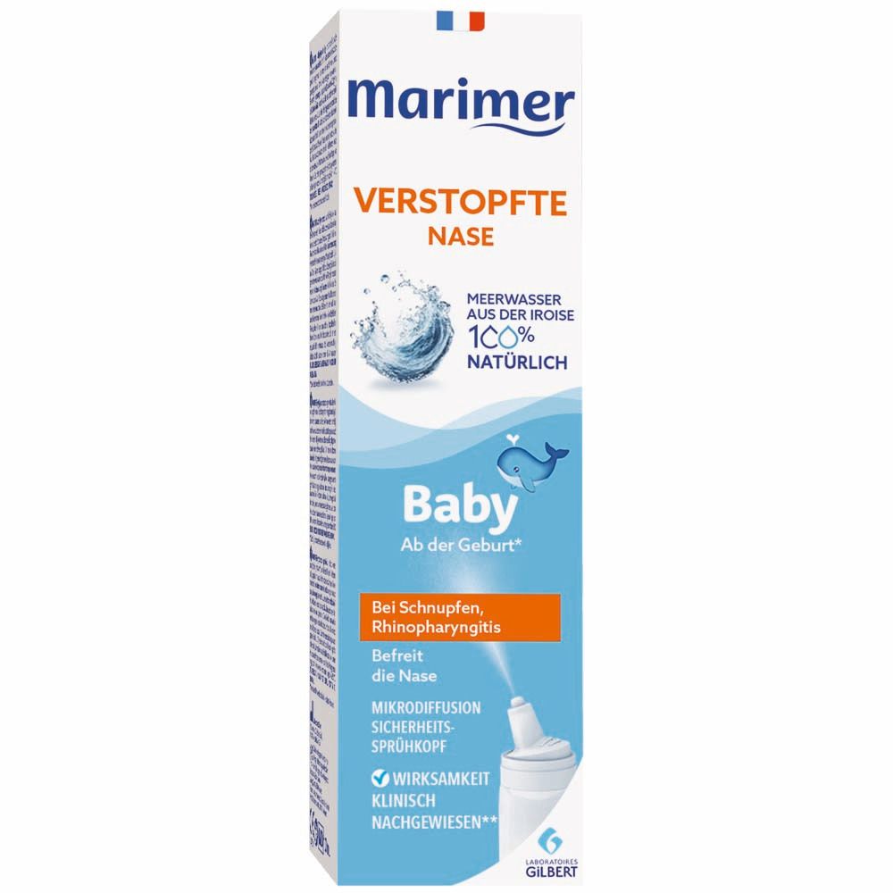 Marimer Meerwasser Nasenspray hypertonisch, Baby Spezial 100 ml