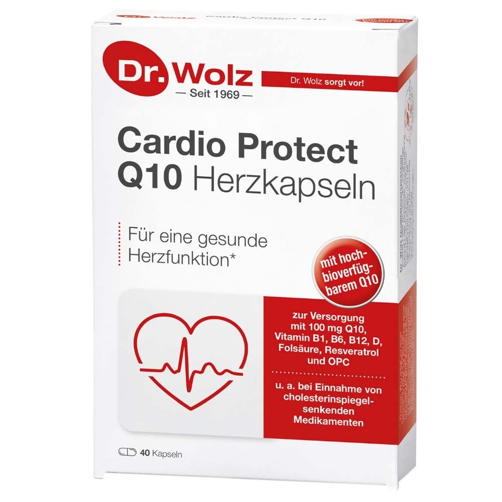 Dr. Wolz Cardio Protect Q10 Herzkapseln Kapseln 40 St