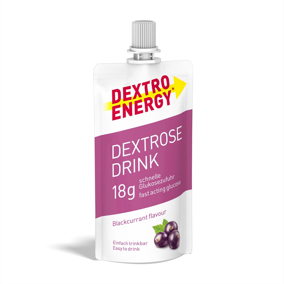 Dextro Energy Dextro Energy* Dextrose Drink Schwarze Johannisbeere Flüssigkeit 50 Ml