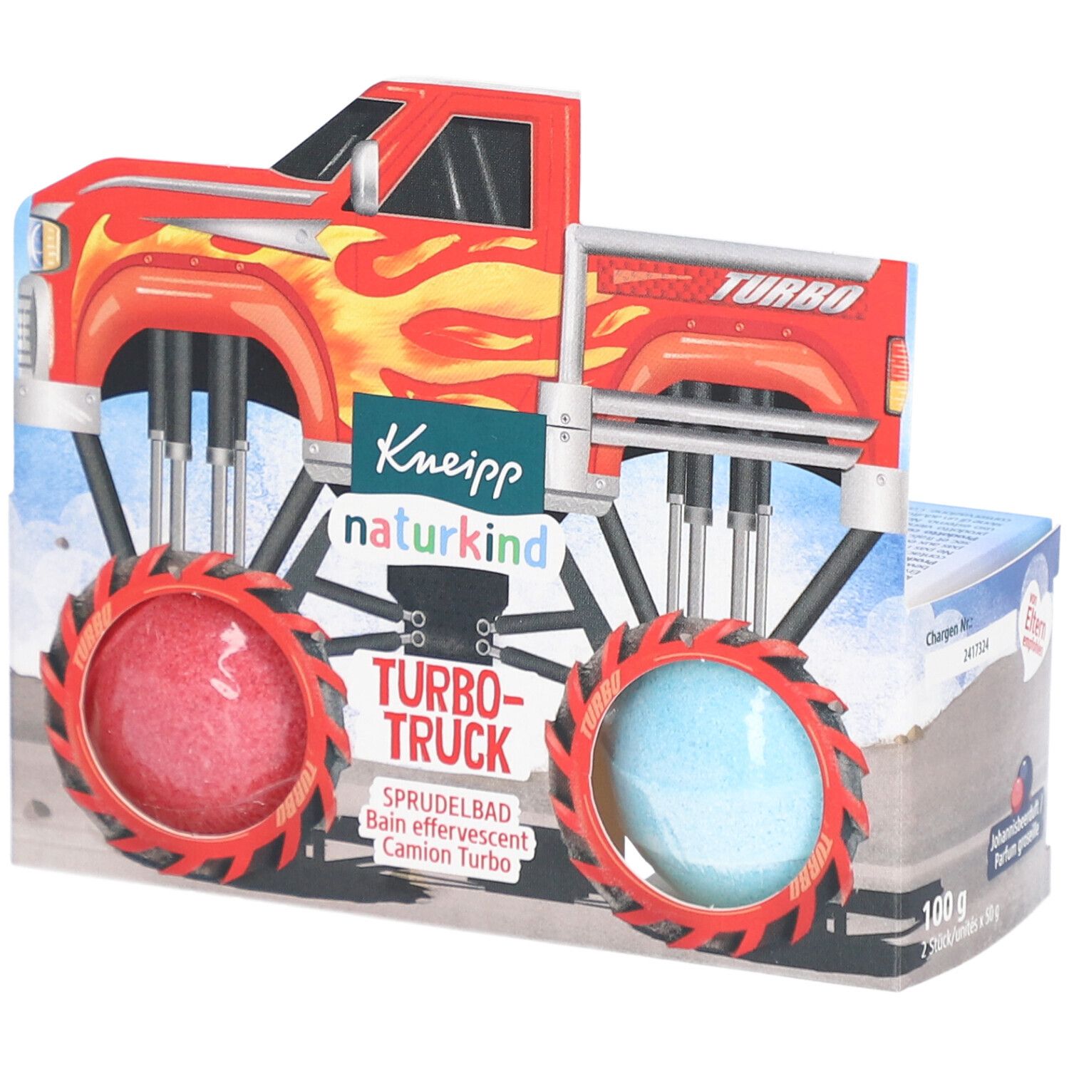 Kneipp® naturkind Sprudelbad Turbo-Truck Bad 100 g Unisex