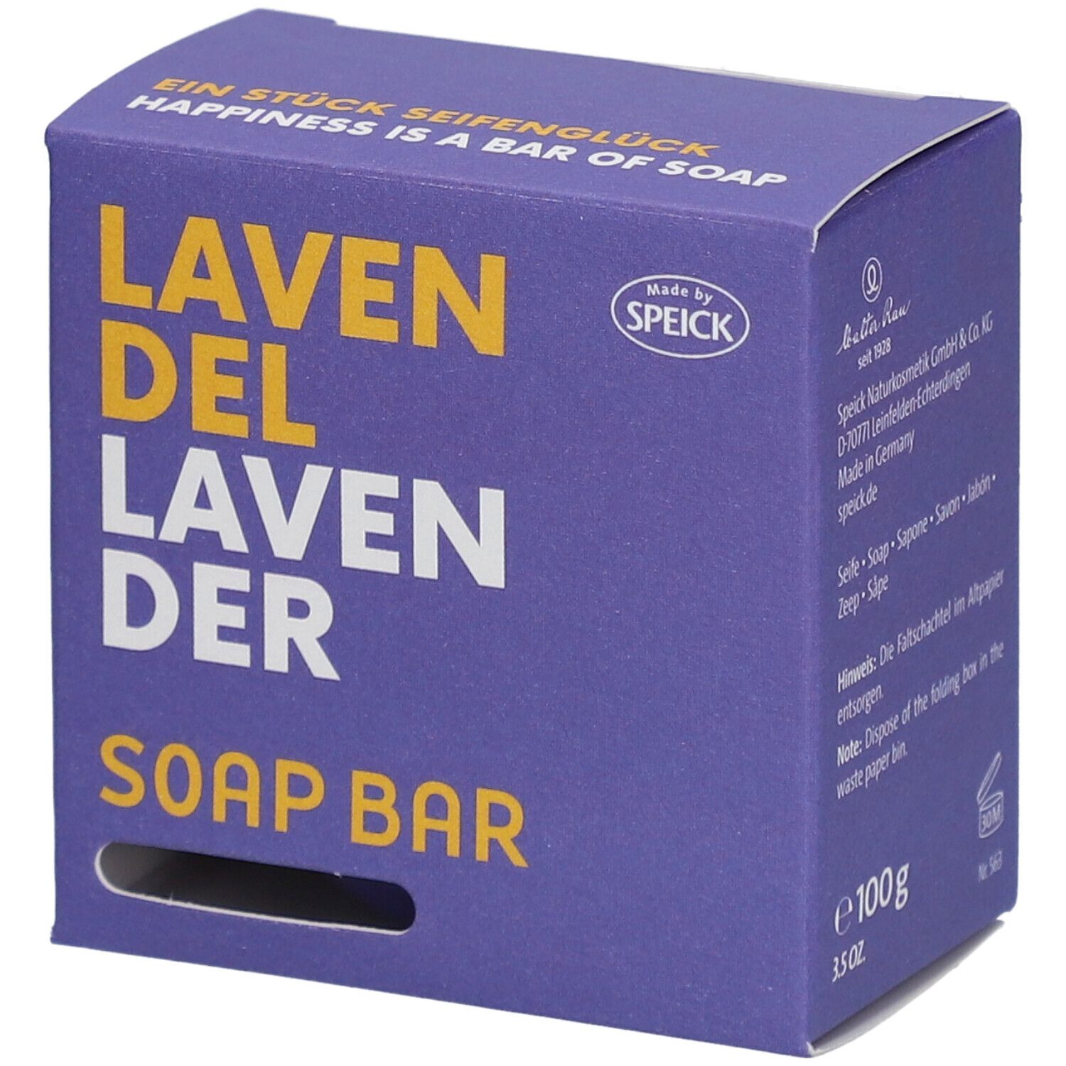 Speick Seife Lavendel 100 g Unisex
