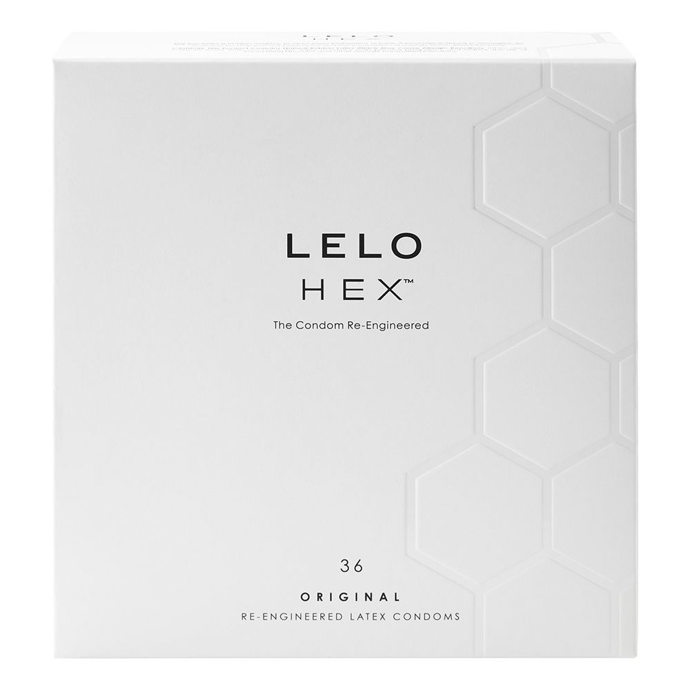 Lelo HEX *Original* Kondome 36 St transparent Unisex