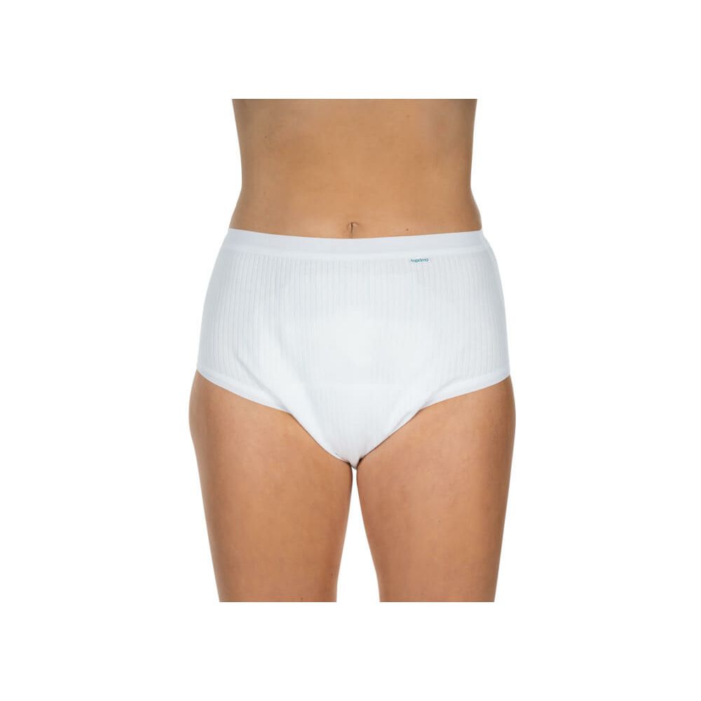 suprima Inkontinenz Baumwoll-Slip Schlupfform für Damen, waschbar Inkontinenzslip 1 St Frauen