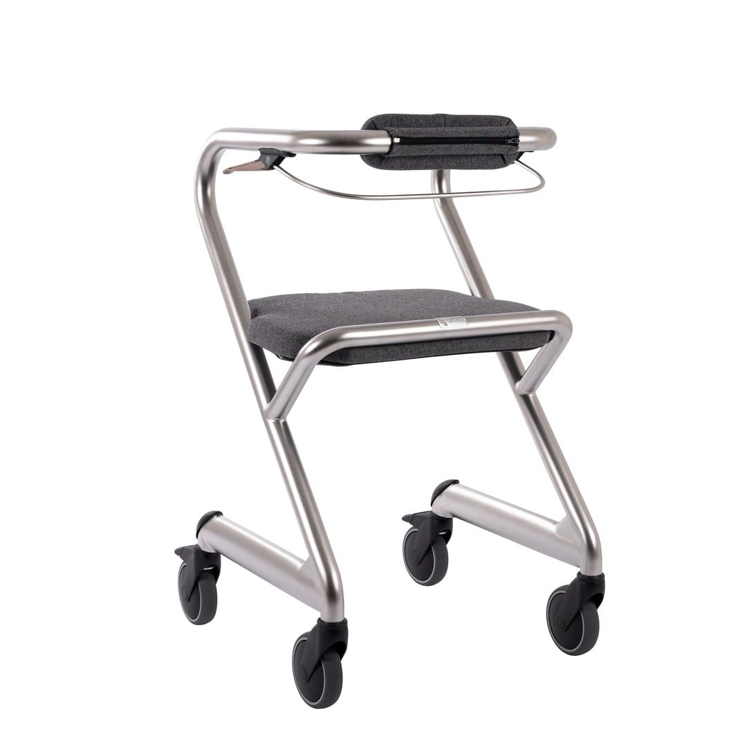 Saljol Wohnraumrollator 1 St silber