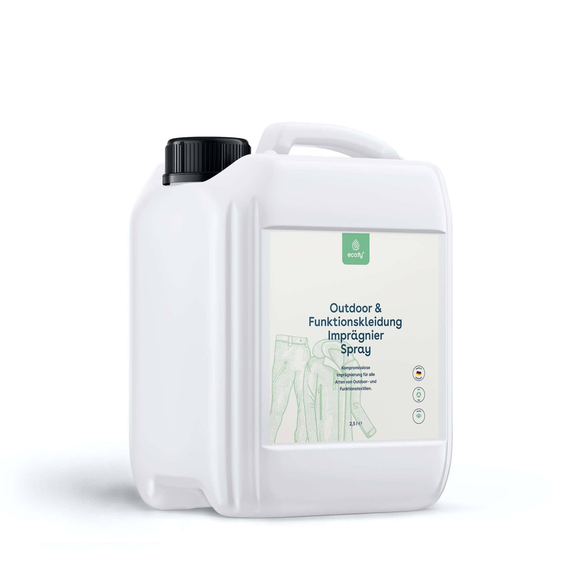 eco:fy Outdoor- & Funktionskleidung-Imprägnierspray 2,5 l
