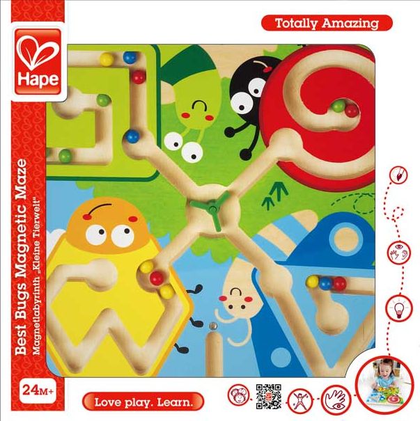 Hape Magnetlabyrinth Kleine Tierwelt 1 St