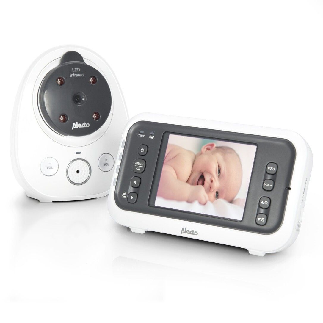 Alecto Video-Babyphone mit 2.8-Farbdisplay Dvm-77 1 St