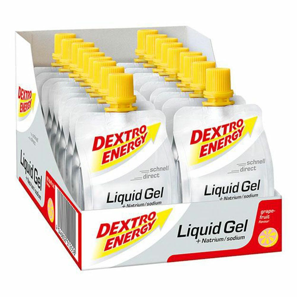 Dextro Energy Liquid Gel Grapefruit-Natrium 18X60 Ml