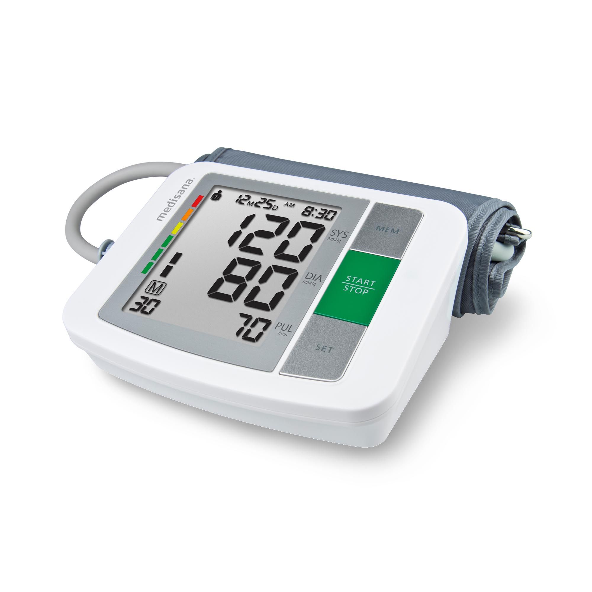 medisana BU 510 Oberarm-Blutdruckmessgerät, präzise Blutdruck und Pulsmessung Gerät 1 St