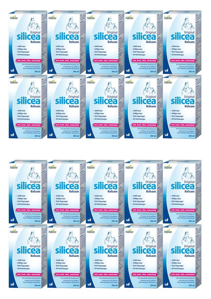 Hübner Original Silicea Balsam 'Vorratspack' 20 X 200ml NEU 4 l
