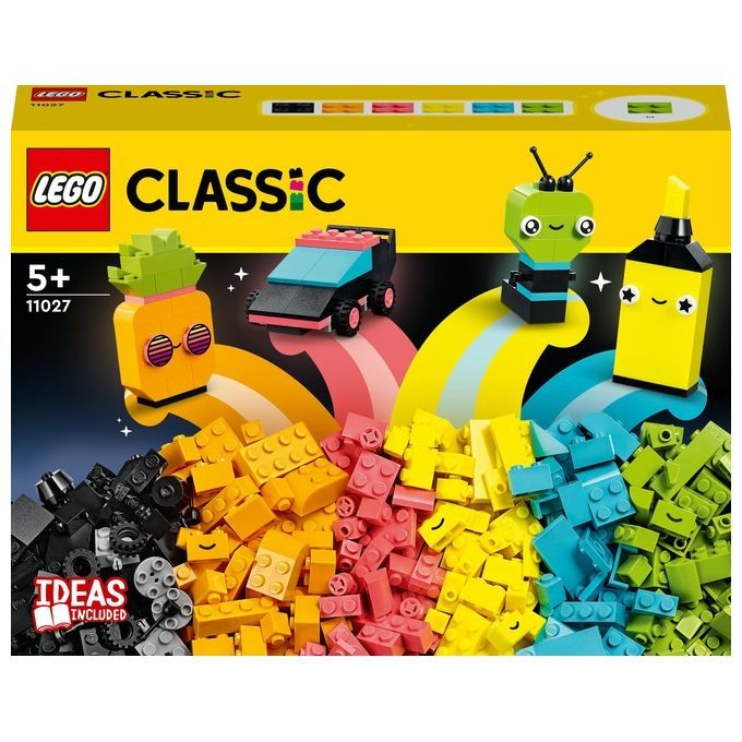 Lego Classic 11027 Neon Kreativ-Bauset 1 St