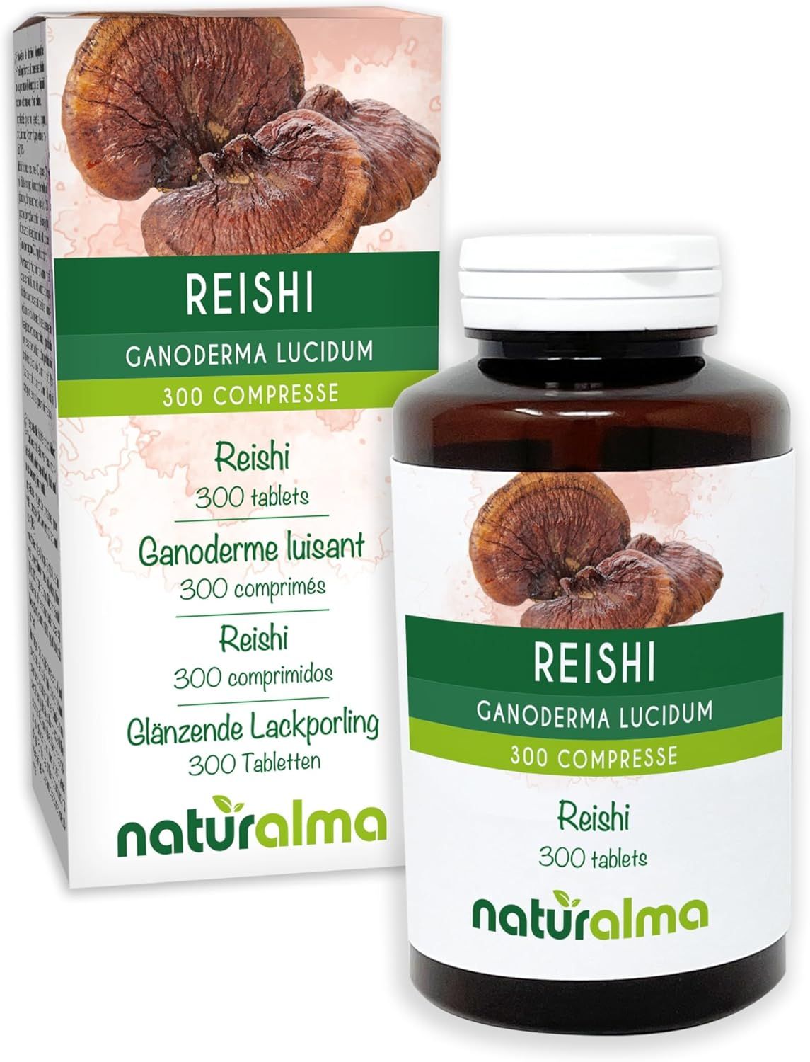 Naturalma Reishi Ganoderma Lucidum Tabletten 300 St