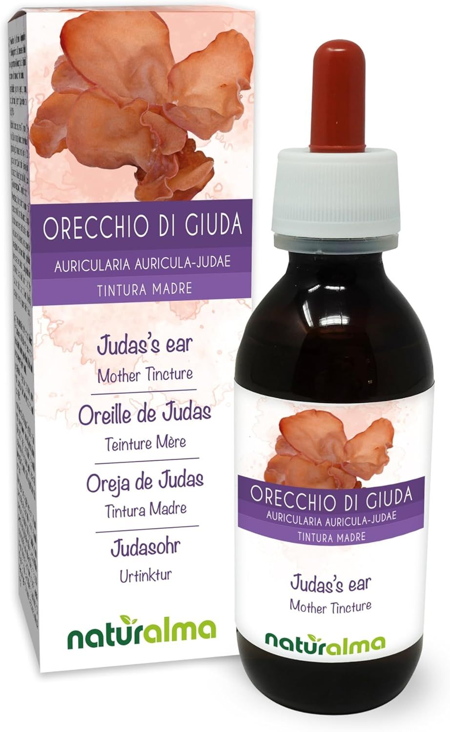 Naturalma Judasohr Auricularia Auricula-Judae Flüssig Extrakt 120 Ml